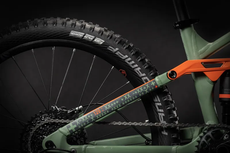 2021 Cube Stereo 240 Pro Kids Bike in Green-3