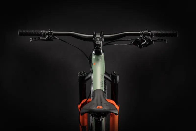 2021 Cube Stereo 240 Pro Kids Bike in Green-1