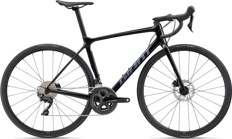 Giant TCR Advanced 2 Disc Carbon Road Bike in Carbon Smoke