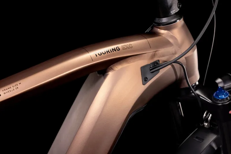 2022 Cube Touring Hybrid EXC 500 Electric Bike in Brown-2