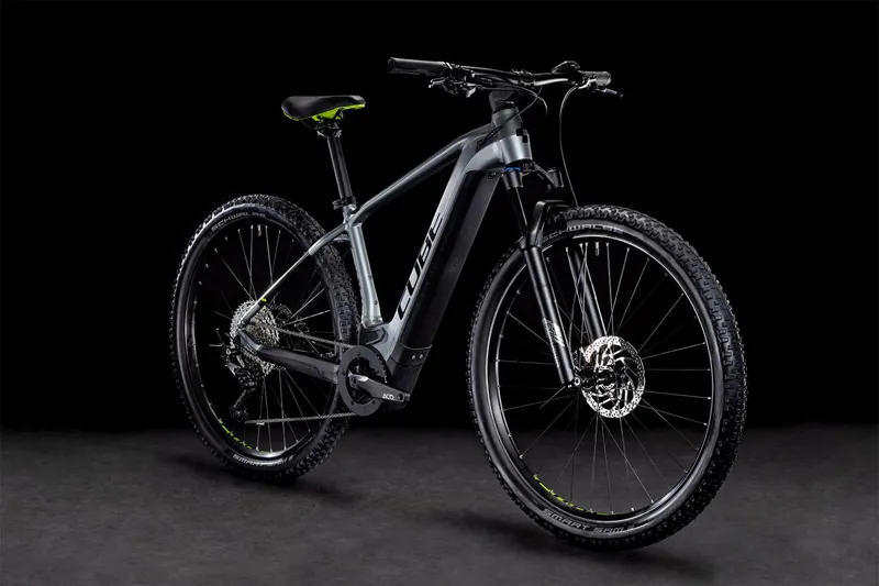 Cube Reaction Hybrid Pro 625 Electric Mountain Bike in Grey-5