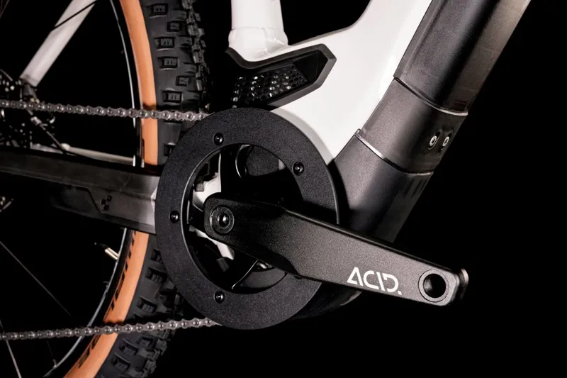 2022 Cube Reaction Hybrid Pro 625 Electric Mountain Bike in Grey-2