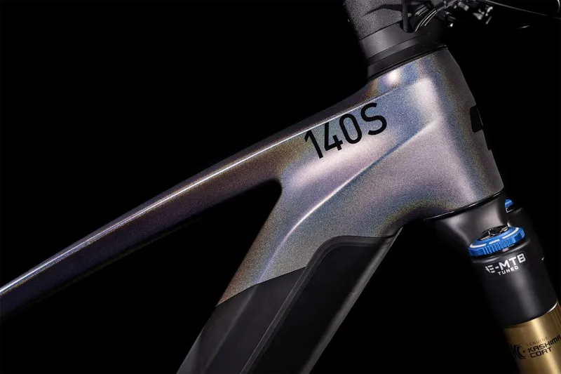 2022 Cube Stereo Hybrid 140 HPC SLT 29 eMountain Bike in Grey-5