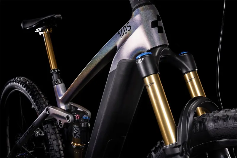 2022 Cube Stereo Hybrid 140 HPC SLT 29 eMountain Bike in Grey-4