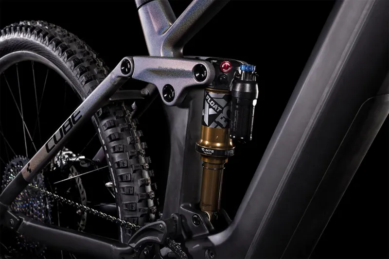 2022 Cube Stereo Hybrid 140 HPC SLT 29 eMountain Bike in Grey-3