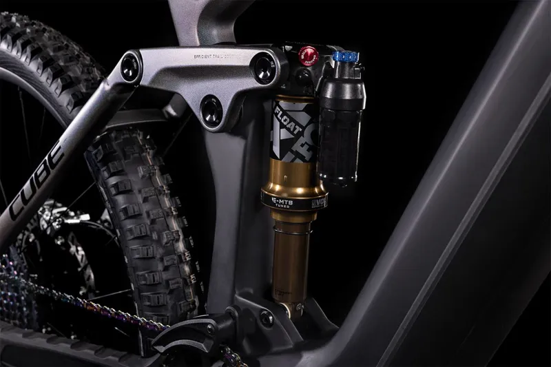 Cube Stereo Hybrid 160 HPC SLT 27.5 eMountain Bike in Grey-3