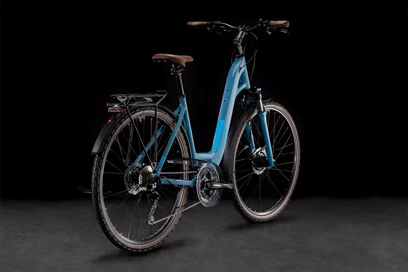 2022 Cube Touring EXC Hybrid Bike in Blue-5