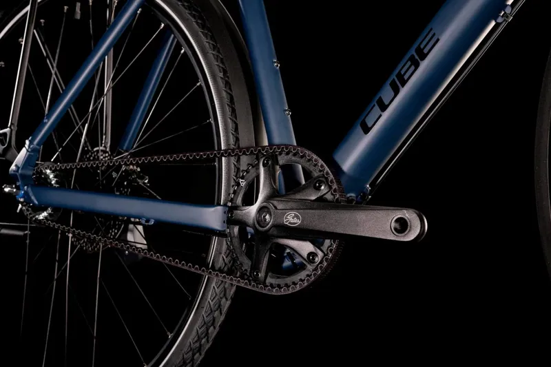 2022 Cube Travel Exc Hybrid Bike in Blue