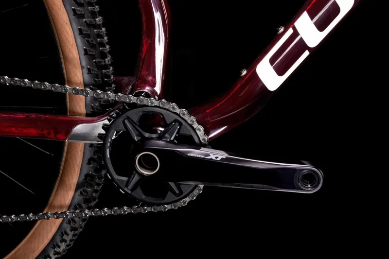 2022 Cube AMS Zero99 C:68X Race 29 Mountain Bike in Red-1