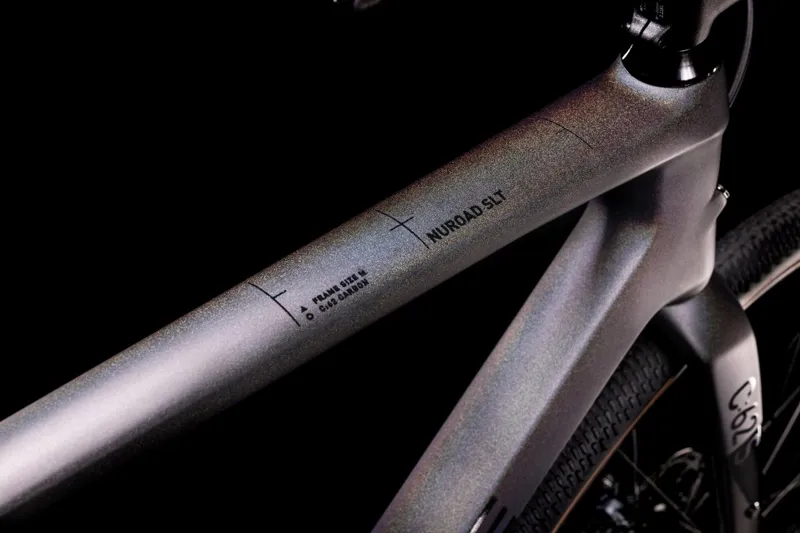 2022 Cube Nuroad c:62 SLT Gravel Bike in Grey-5