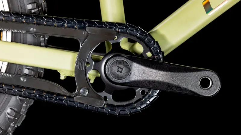 Cube Acid 160 Kids Bike in Light Olive/Orange-6