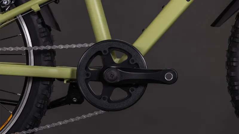 Cube Acid 200 FE Kids Bike in Light Olive/Orange-5