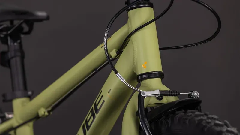 Cube Acid 200 FE Kids Bike in Light Olive/Orange-6