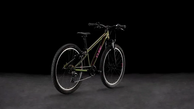 Cube Acid 240 Kids Bike in Molotov/Pink-1