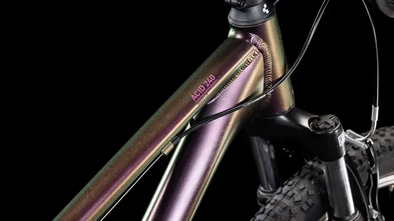 Cube Acid 240 Kids Bike in Molotov/Pink-2