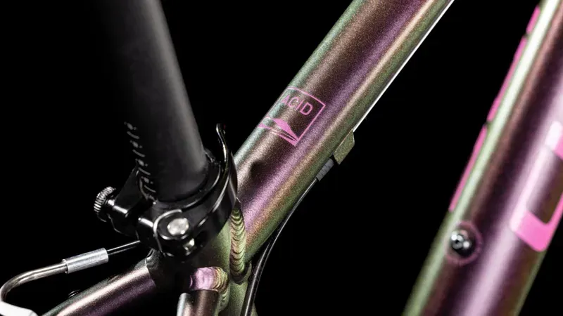 Cube Acid 240 Kids Bike in Molotov/Pink-3