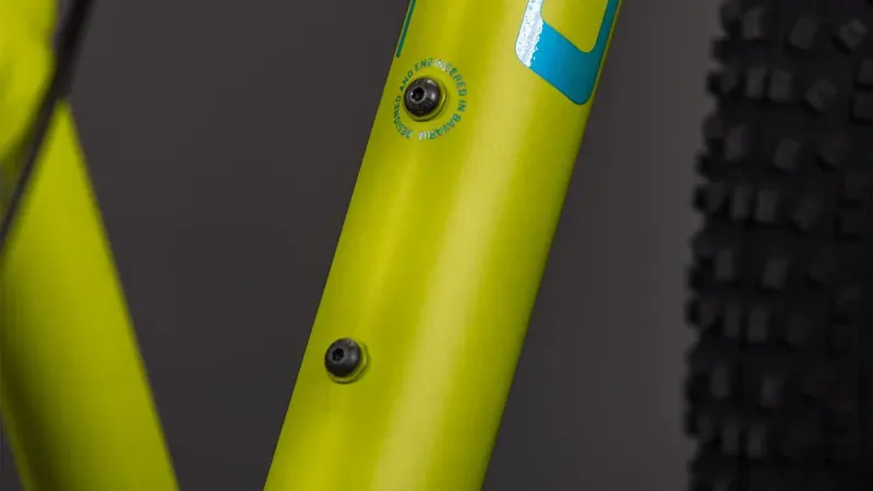 Cube Acid 240 Disc Kids Bike in Lizard/Blue-3