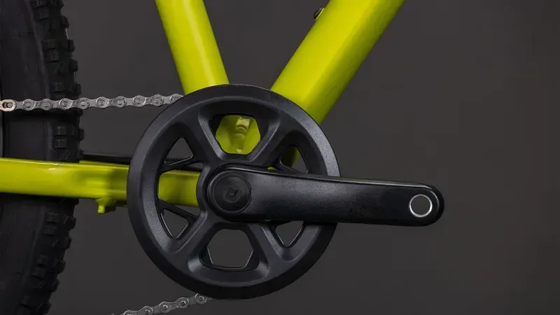 Cube Acid 240 Disc Kids Bike in Lizard/Blue-5