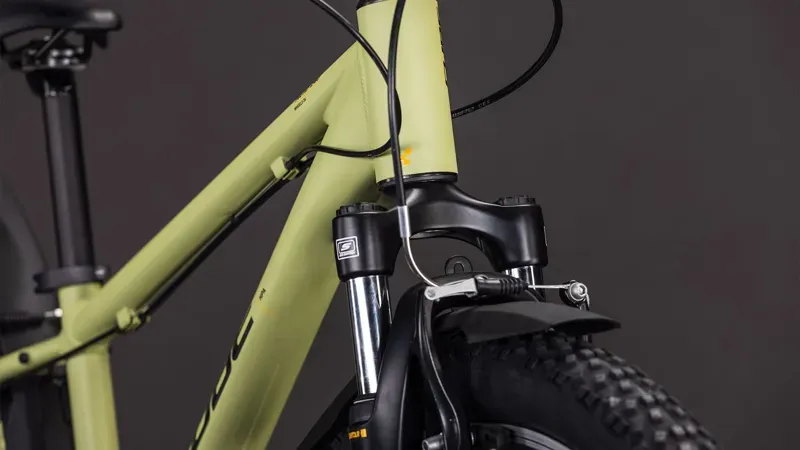 Cube Acid 240 FE Kids Bike in Light Olive/Orange-6