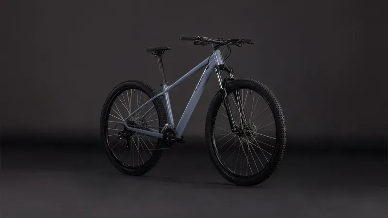 Cube Aim One Mountain Bike in Smoke/Black-1