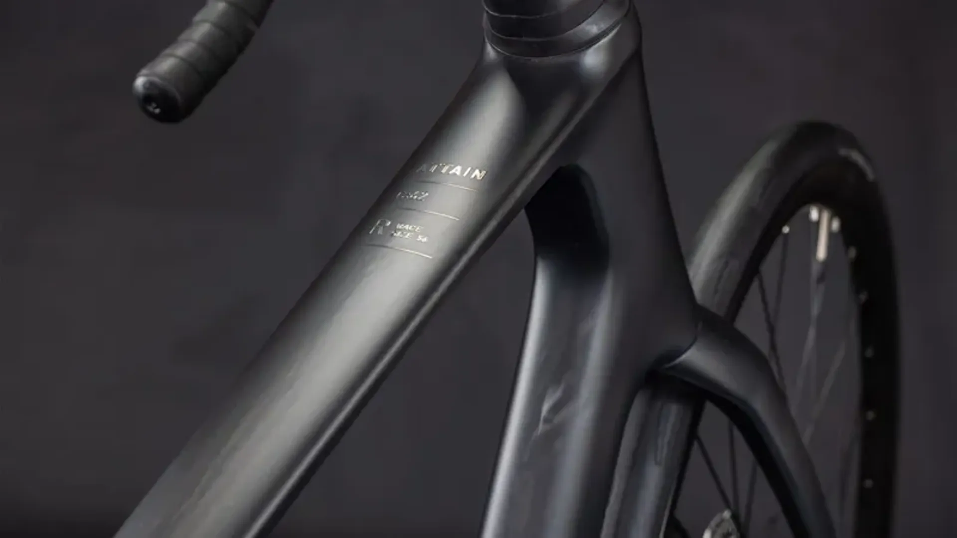 Cube Attain C:62 Race Road Bike In Blackline