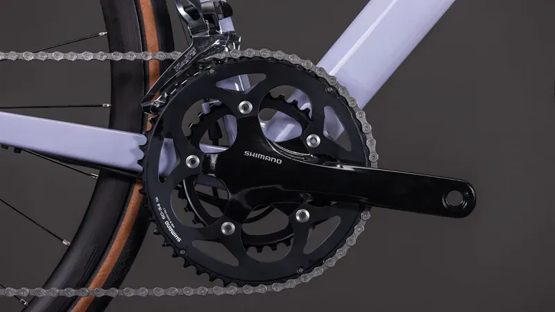 Cube Attain Race Road Bike In Cyclamen/Black-4