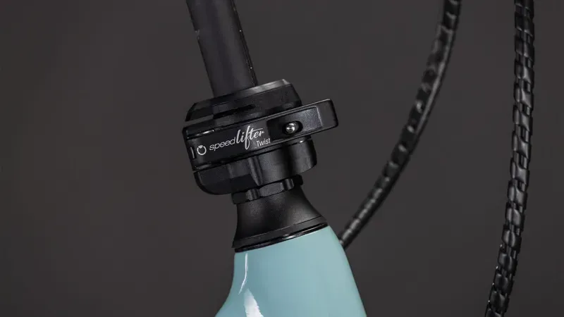 Cube Compact Hybrid Comfort 545 eMountain Bike in Sky Light Blue/Blue-5