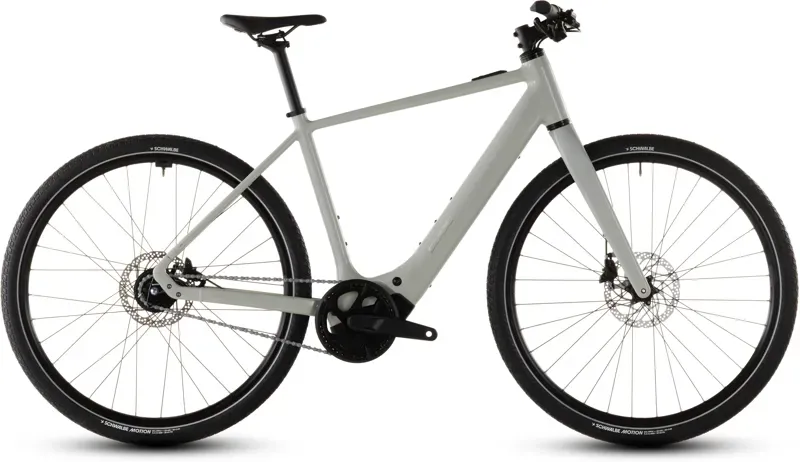 Cube Editor Hybrid SLX 400x Classic E-Hybrid Bike in Reed Beige/Chrome
