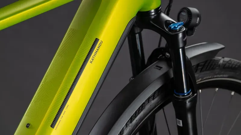 Cube Kathmandu Hybrid Pro 800 eHybrid Bike in Lizard/Black-8