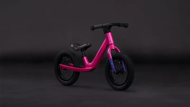 Cube Numove 120 Walk Kids Bike in Fuchsia/Plum-1