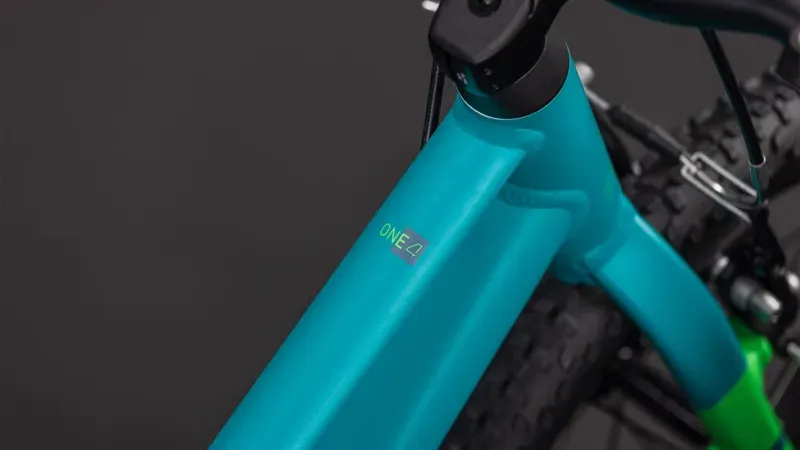 Cube Numove 140 Kids Bike in Sea Green/Green-2