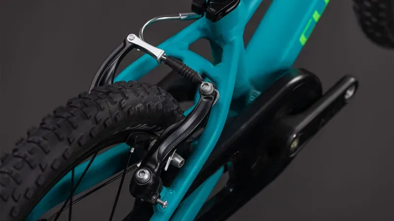 Cube Numove 140 Kids Bike in Sea Green/Green-3