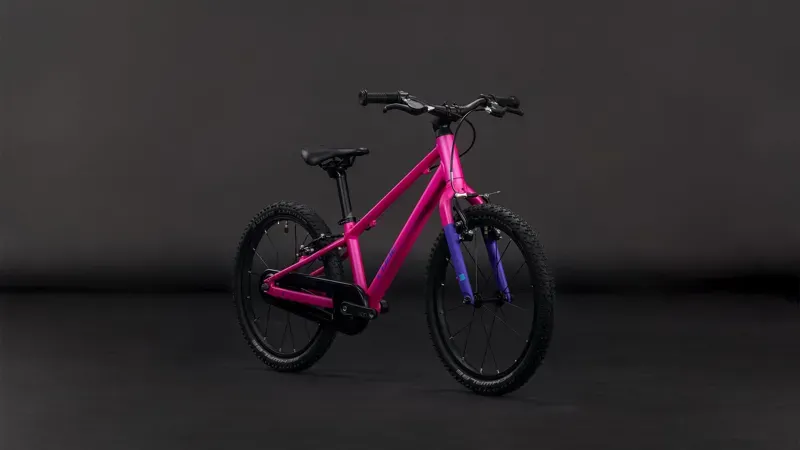 Cube Numove 180 Kids Bike in Fuchsia/Plum-1