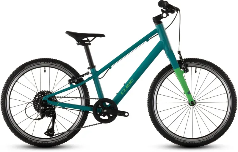 Cube Numove 200 Kids Bike in Sea Green/Green