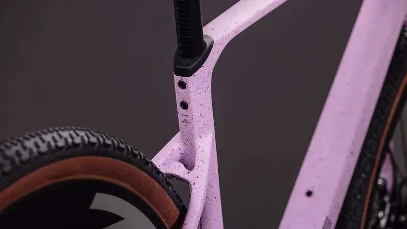 2026 Cube Nuroad C:62 SLX Gravel Bike in Rhodonite/Orange-3