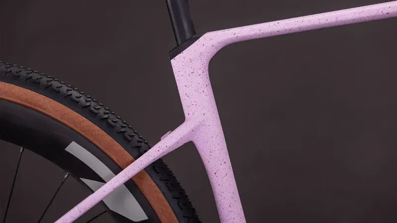 2026 Cube Nuroad C:62 SLX Gravel Bike in Rhodonite/Orange-4