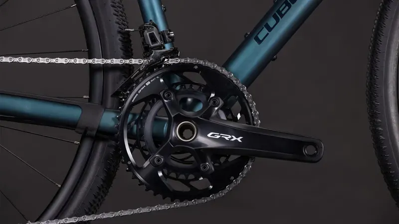 Cube Nuroad Race Gravel Bike in Royal Green/Black-3