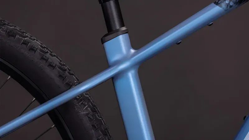 Cube Reaction Hybrid SLT 800 E-Hybrid Bike in Haze Blue/Fume-5