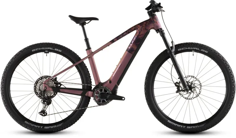 Cube Reaction Hybrid SLX 800 E-MTB in Shift Blush/Art