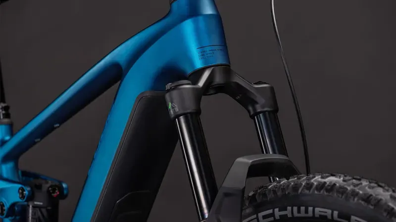 Cube Stereo Hybrid One44 EX 800 E-MTB in Electric Blue/Blue-4