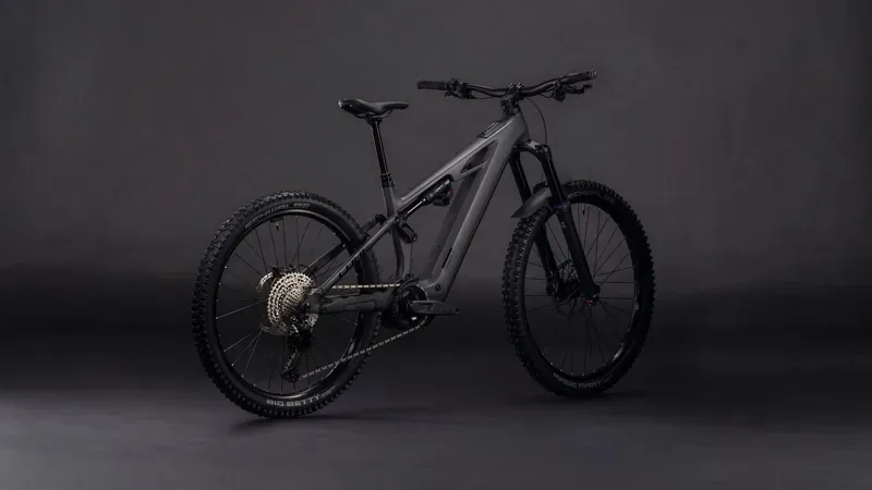 2026 Cube Stereo Hybrid One77 HPC Race 800 E-MTB in Iron Grey/Black-1