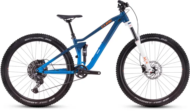 2026 Cube Stereo One22 Rookie Kids Bike In Actionteam