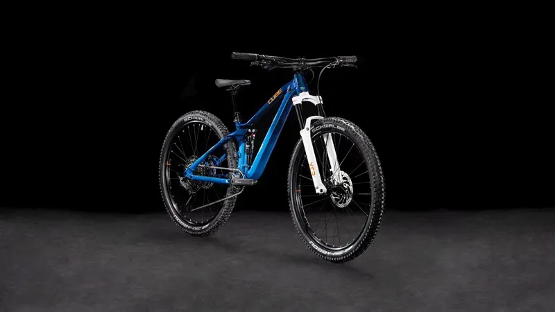 2026 Cube Stereo One22 Rookie Kids Bike In Actionteam-1