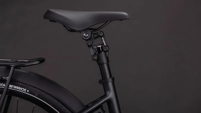 Cube Supreme Hybrid Comfort Pro 600 eHybrid Bike in Grey/Chrome-4