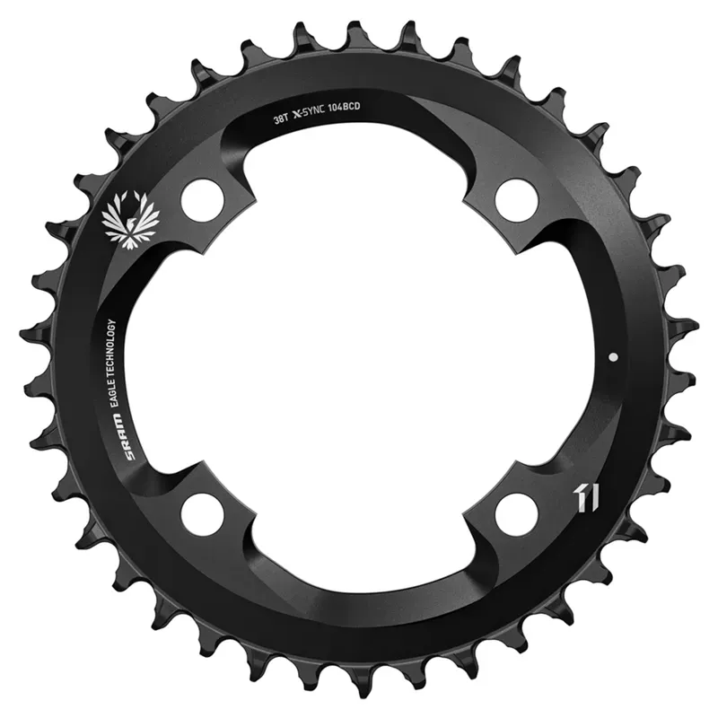 Sram X-Sync 2 Eagle Steel Chainring 38t in Black