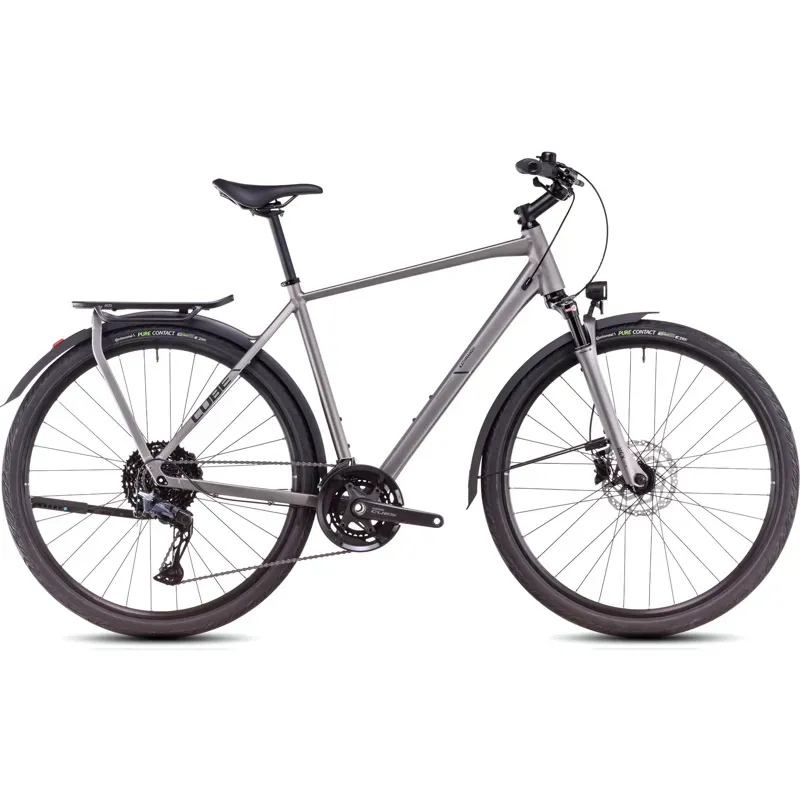 Cube Kathmandu EXC Hybrid Bike in Grey/Black