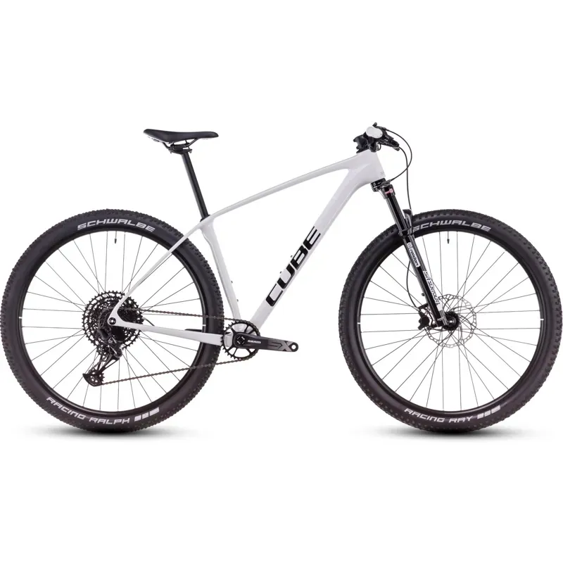 Cube Reaction c:62 One Mountain Bike in Cotton/White