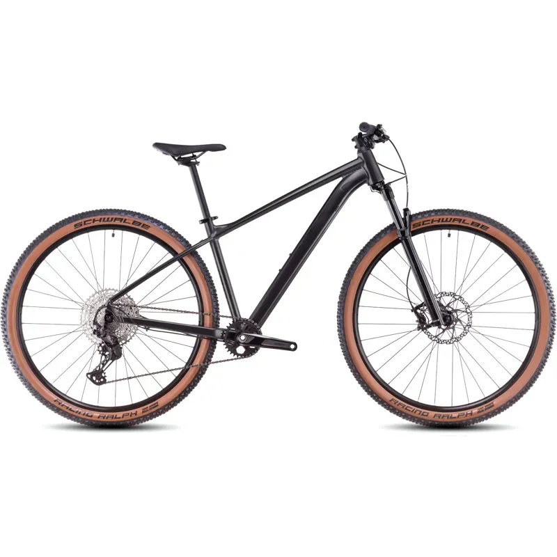 Cube Reaction SLX Mountain Bike in Slate Black/Black