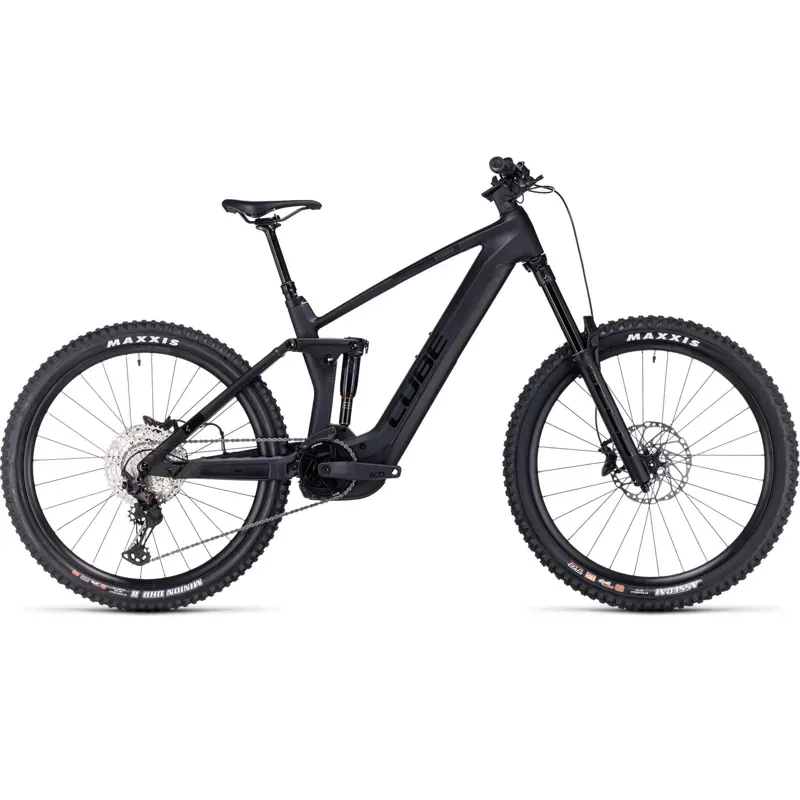 Cube Stereo Hybrid 160 HPC SLX 750 27.5 eMountain Bike in Carbon/Reflex