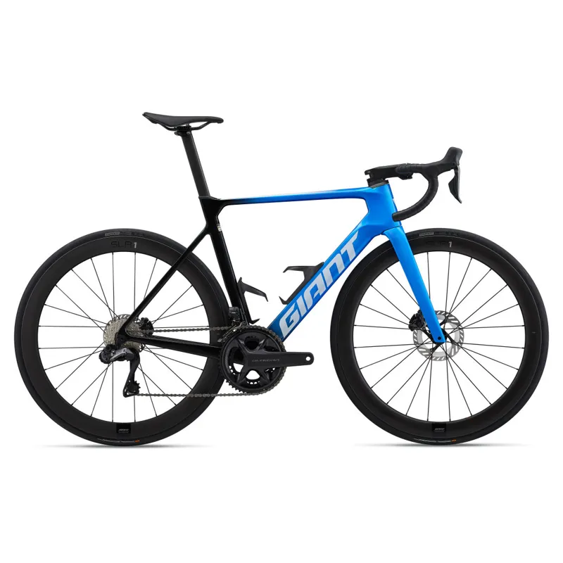 Giant Propel Advanced Pro 0 Road Bike in Metallic Blue/Carbon